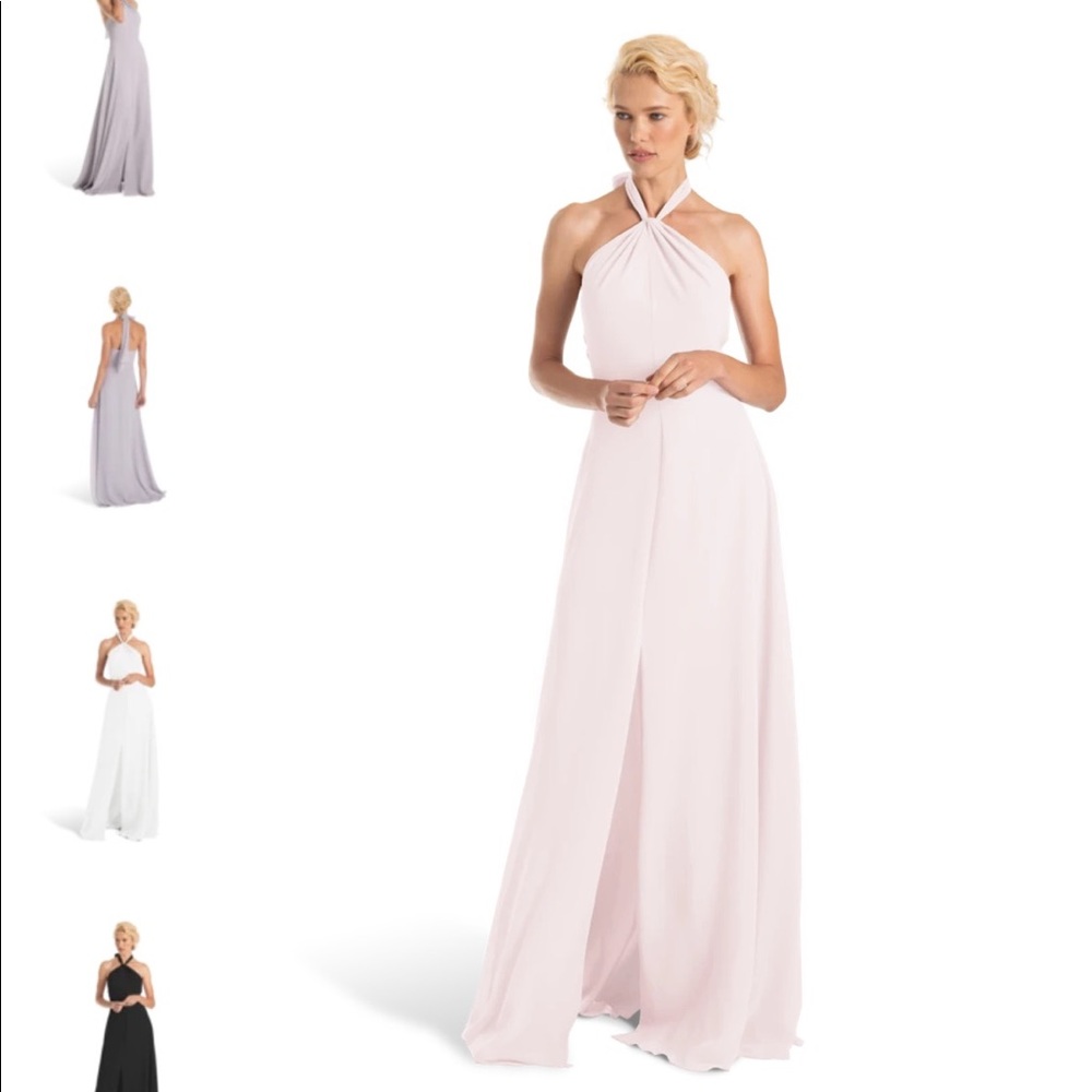 Joanna August Ballet Pink Bridesmaid/Prom/Gala Dress Sz 6 (runs small)